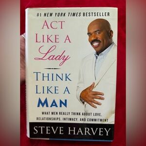 Hardback Act Like A Lady Think Like A Man Best Seller No Writing Tears or Flaws